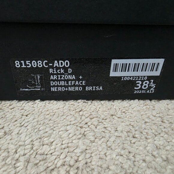 MOMA Italy Rick Nero Black Leather Ankle Boots Tronchetto EU 38.5 / US 8.5 - Picture 11 of 11